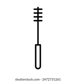 Bottle Sweeper Cleaning Brush Icon, Perfect for Household and Cleaning Graphics