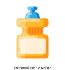 Bottle template blank package container vector