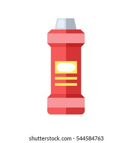 Bottle template blank package container vector