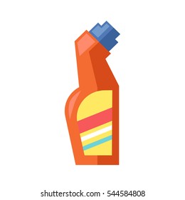 Bottle template blank package container vector