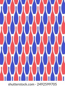 Bottle vase boho pattern background illustration vector paper artprint wallpaper banner layout fabric editable