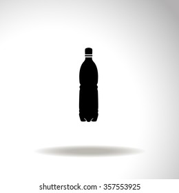 Bottle vector icon.