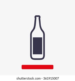 Bottle Vector Icon