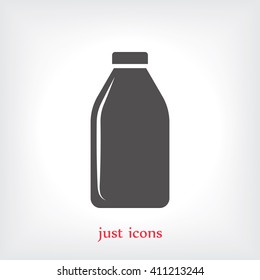 bottle vector icon