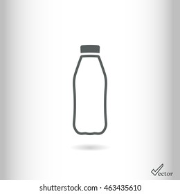 bottle vector icon