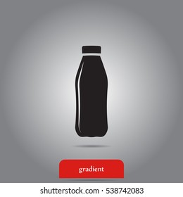 bottle vector icon