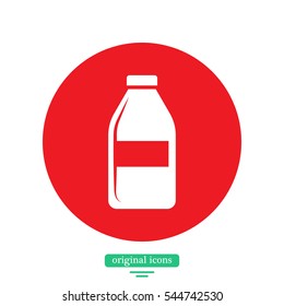 bottle vector icon