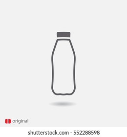 bottle vector icon