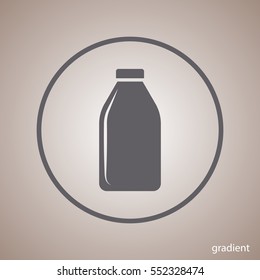 bottle vector icon