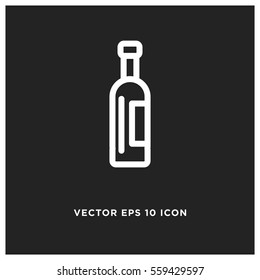 Bottle vector icon