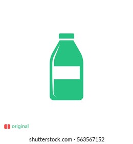 bottle vector icon