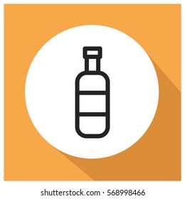 Bottle vector icon