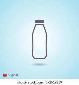 bottle vector icon