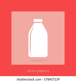 bottle vector icon