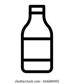 Bottle Vector Icon