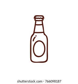 bottle vector icon