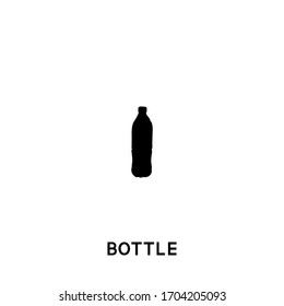 bottle vector icon. bottle black sign on white background. bottle icon for web and app