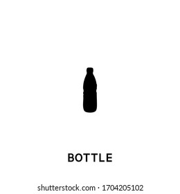 bottle vector icon. bottle black sign on white background. bottle icon for web and app