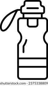 Bottle vector icon. Can be used for printing, mobile and web applications.