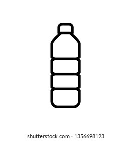 Bottle vector icon design illustration.