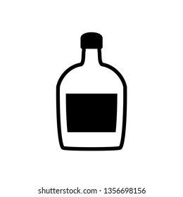 Bottle vector icon design illustration.