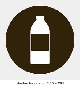 bottle vector icon eps10