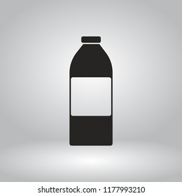 bottle vector icon eps10