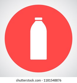 bottle vector icon eps10