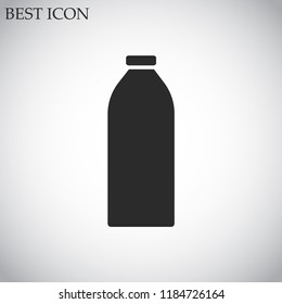 bottle vector icon eps10