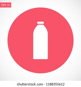 bottle vector icon eps10