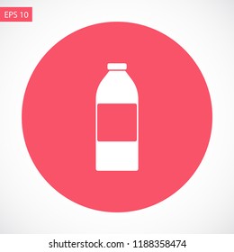 bottle vector icon eps10