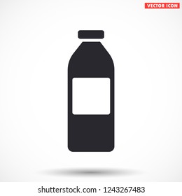 bottle vector icon eps10