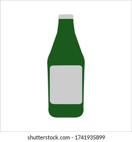 bottle vector icon logo symbol illustration template