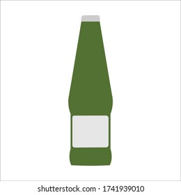 bottle vector icon logo symbol illustration template