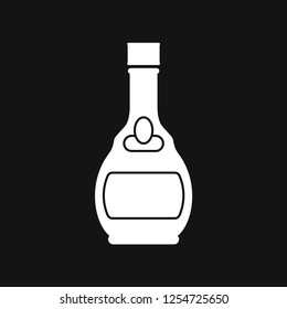 Bottle vector icon, for mobile and web design. Drink Bottle vector graphics