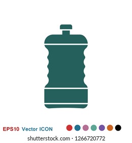 Bottle vector icon, for mobile and web design. Drink Bottle vector graphics