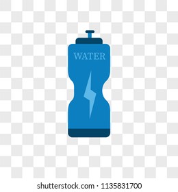 Bottle vector icon on transparent background, Bottle icon