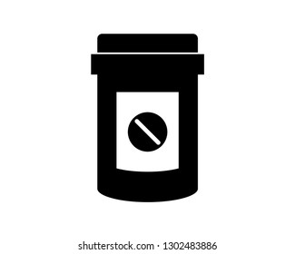 bottle vector icon template
