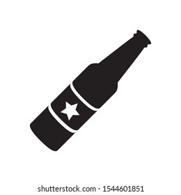 bottle vector icon trendy template