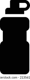 bottle Vector illustration on a transparent background. Premium quality symbols. Glyphs  vector icon for concept and graphic design.
