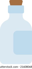 bottle  Vector illustration on a transparent background. Premium quality symmbols. Line Color vector icons for concept and graphic design. 