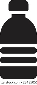 Flasche Vektorgrafik auf transparentem Hintergrund.Hochwertige Symbole.Glyphen Vektorsymbol für Konzept und Grafikdesign. 
