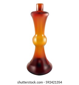 Bottle. Vial. Gradient mesh. Vector illustration.