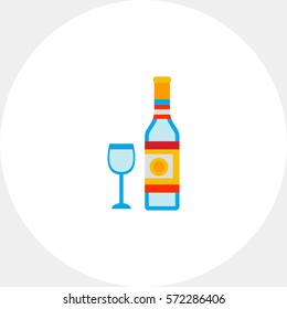 Bottle of Vodka Icon