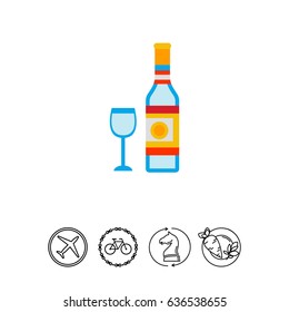 Bottle of Vodka Icon