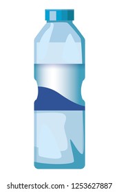 bottle with water