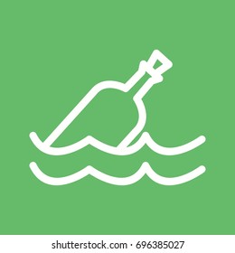 Bottle in Water