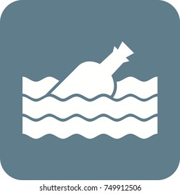 Bottle in Water