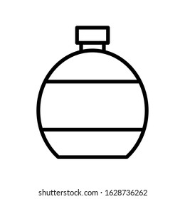 Bottle water drink icon vector sign and symbol on trendy design