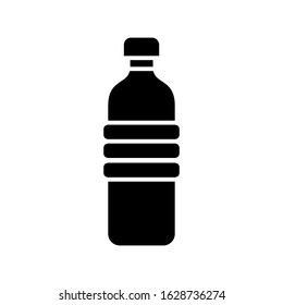 Bottle water drink icon vector sign and symbol on trendy design